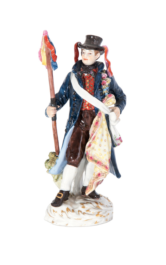 A costume figure 'The Wendish mariage announcer'