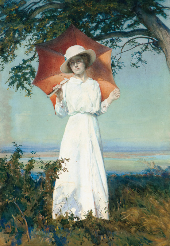 Girl with Sunshade