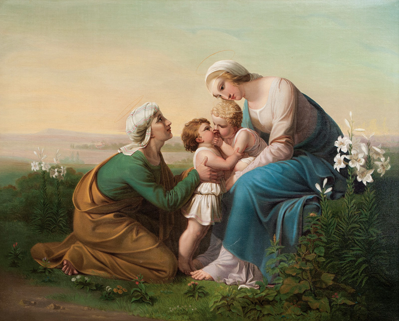 Christus und Maria mit Elisabeth und dem Johannesknaben