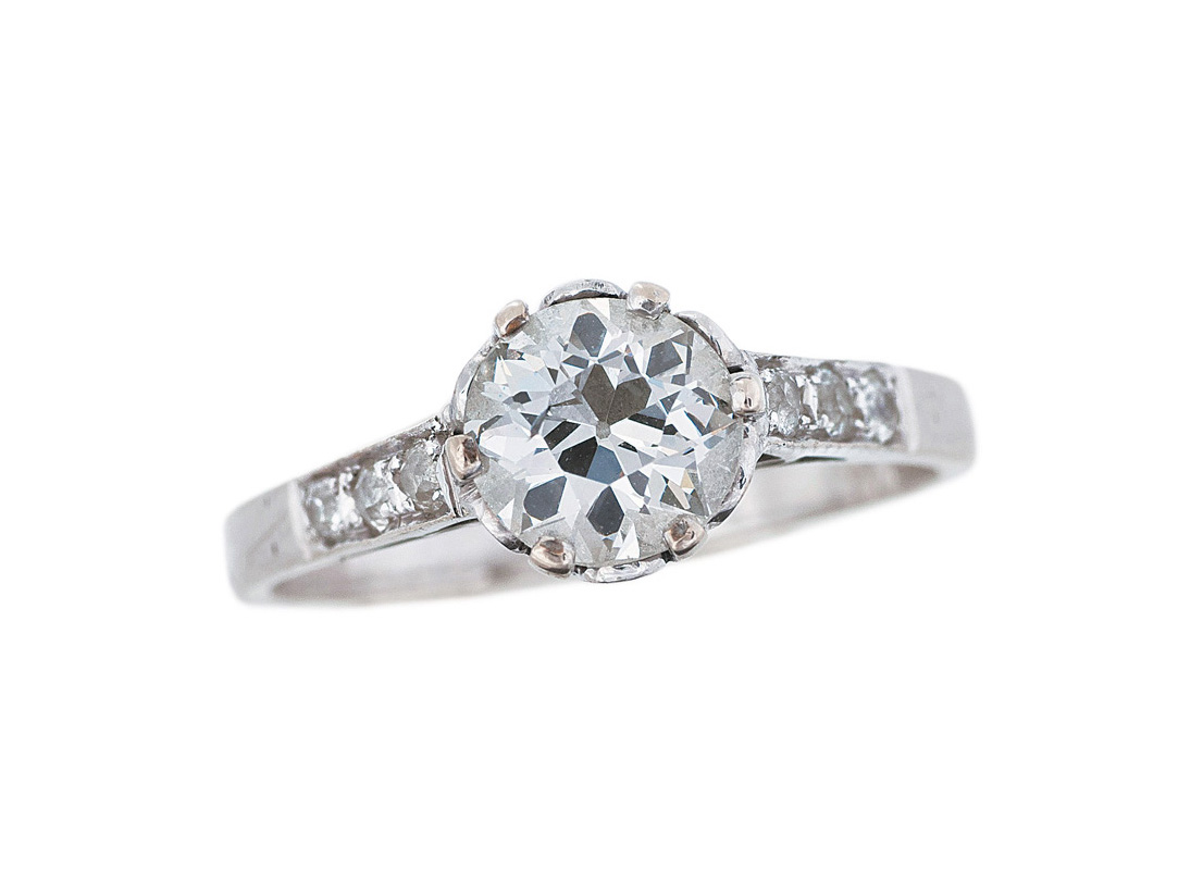 An Art Nouveau diamond ring - image 2