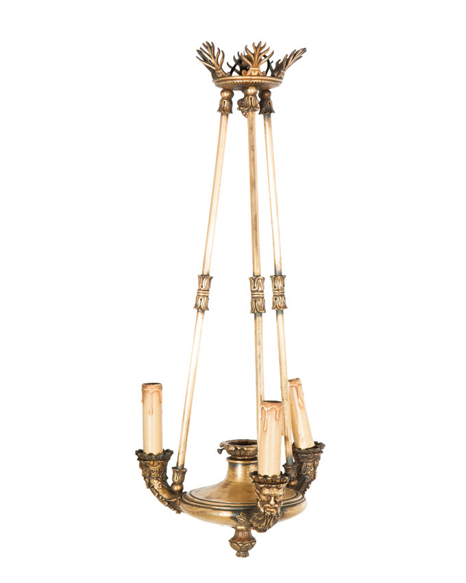 A Napoleon III chandelier