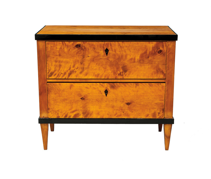 A small Biedermeier commode