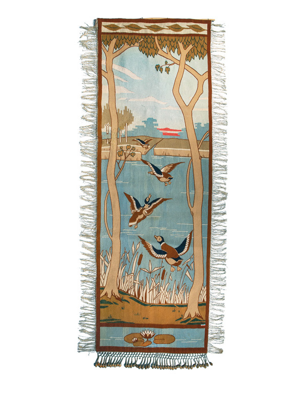 Großer Scherrebeker Pfeilerbehang - Auffliegende Enten