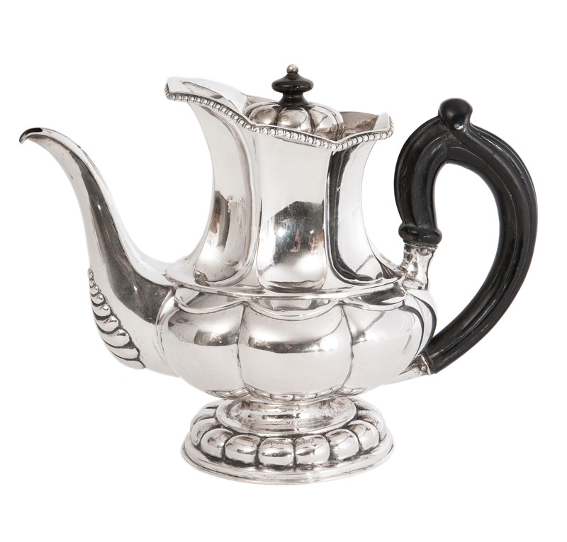 A late Biedermeier coffee pot