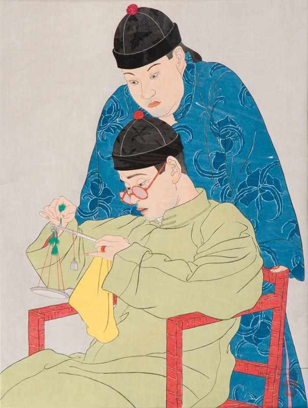 Paul Jacoulet - Die Chinesische Waage Die Chinesische Waage