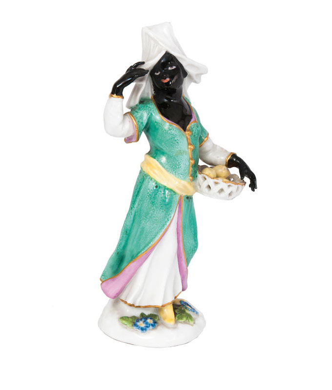 A figurine 'Female blackamoor'