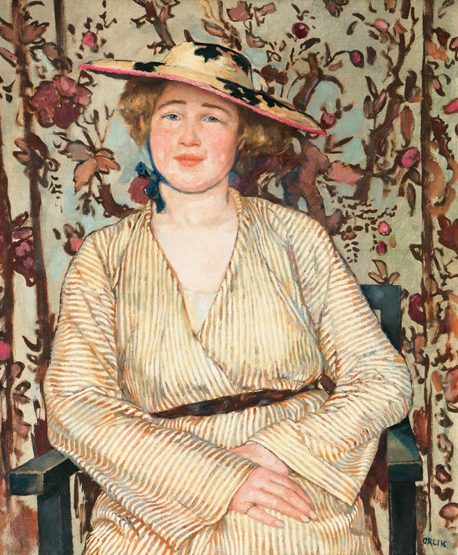 Portrait of a Lady with Hat