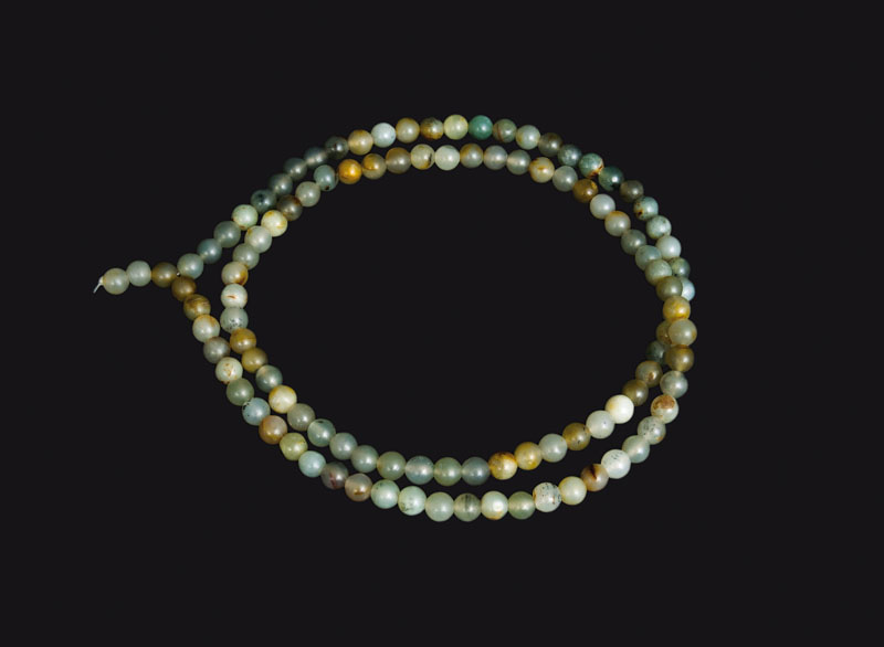 A long jade pearl necklace - image 2