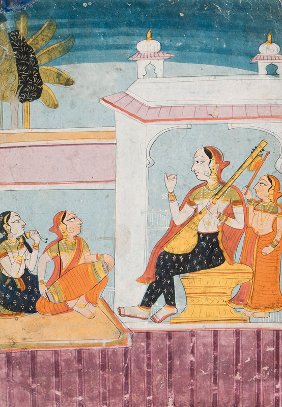 A miniature painting 'Ragamala'