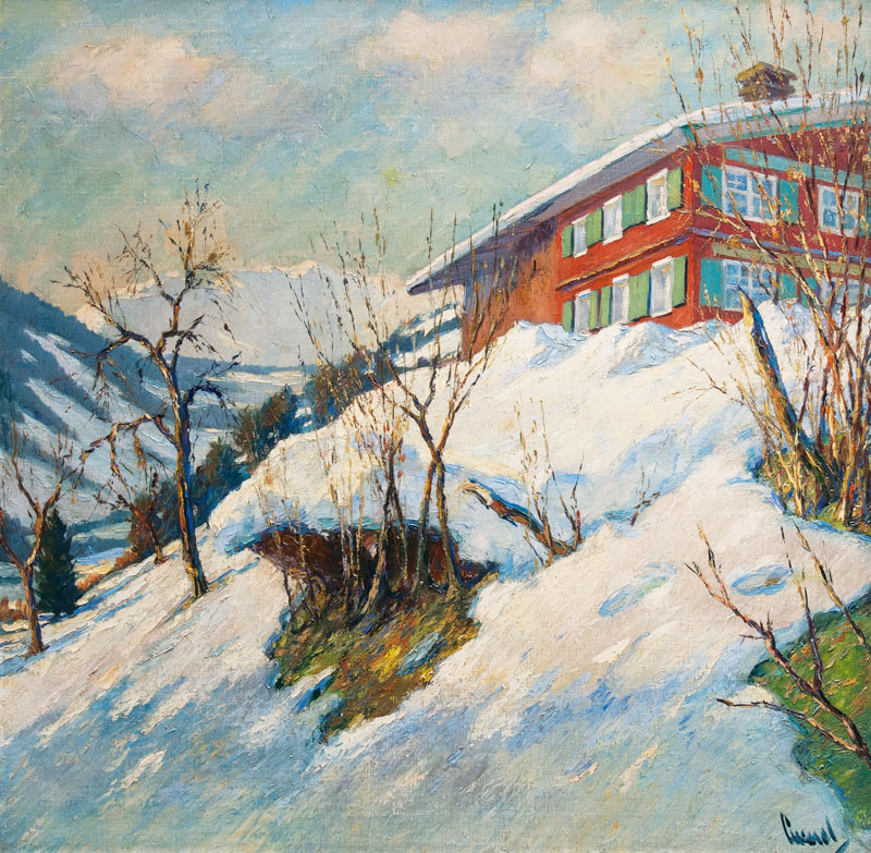 Edward Cucuel - Bright Winter's Day Bright Winter's Day