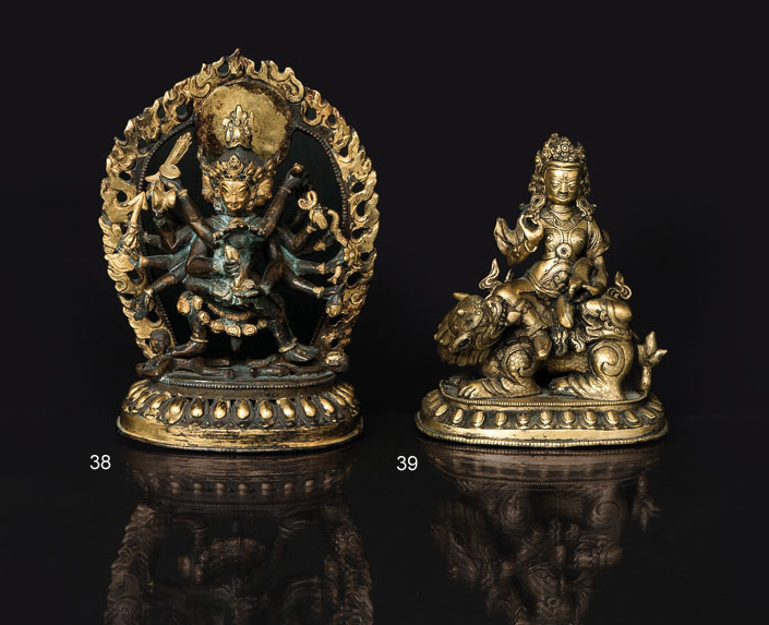 A bronze figure 'Jambhala'