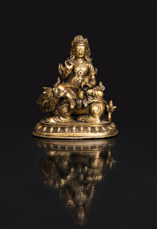 A bronze figure 'Jambhala' - image 3