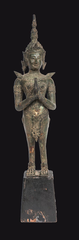 A bronze figure 'Kinnara' - image 2