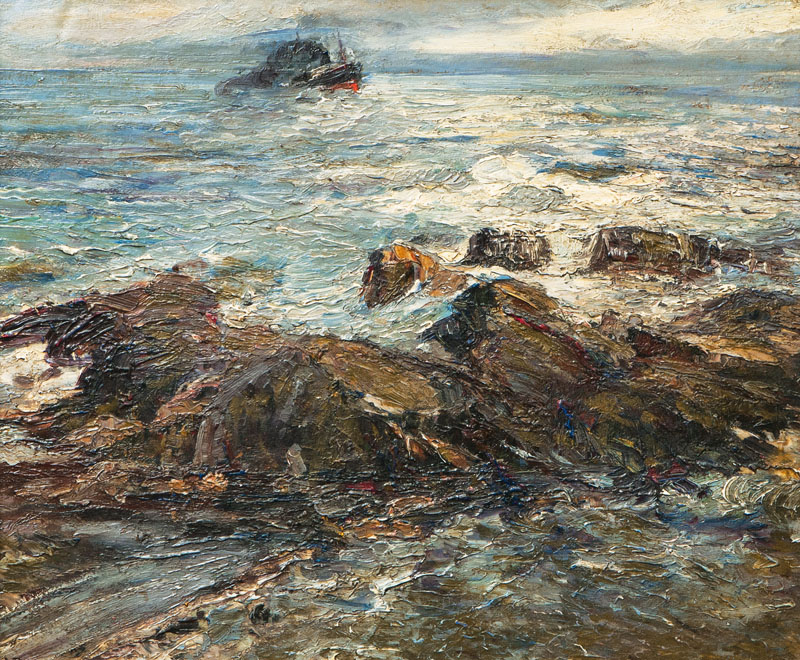 Karl Boehme - Rocky Coast Rocky Coast
