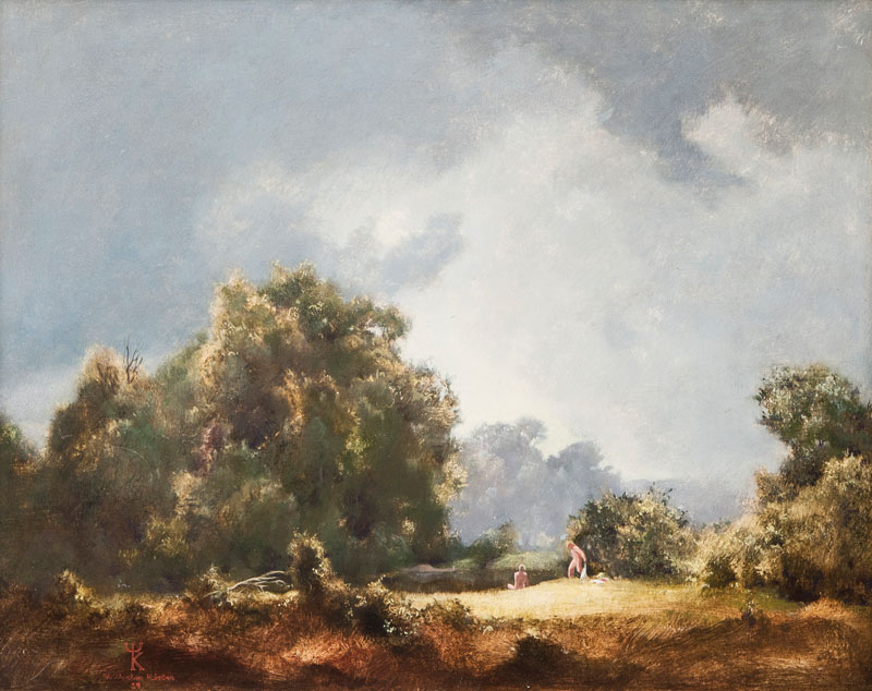 Landscape with Bathers