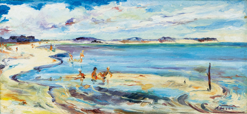 Bathers on the Beach of Sylt