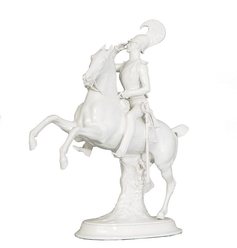 A tall figure 'Riding Cuirassier'
