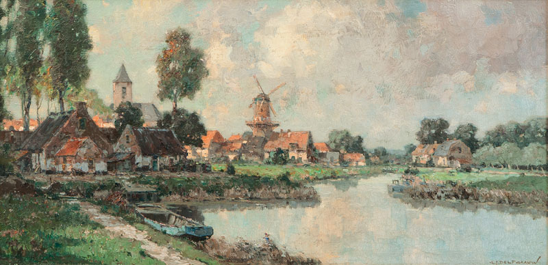 Rural Idyl by a River