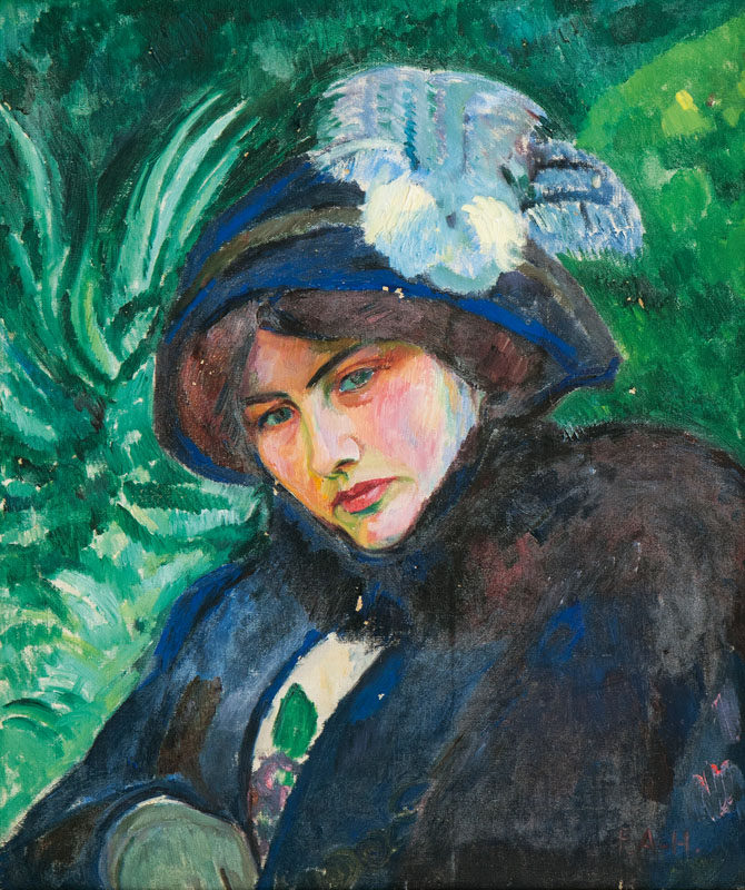 Portrait of a Lady with Hat