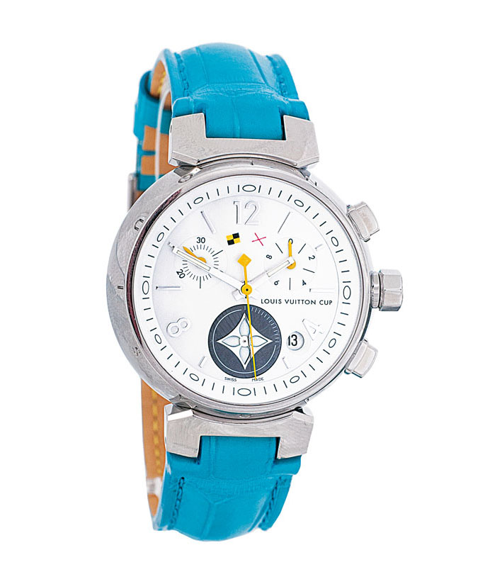 Damen-Chronograph 'Tambour Lovely Cup' von Louis Vuitton