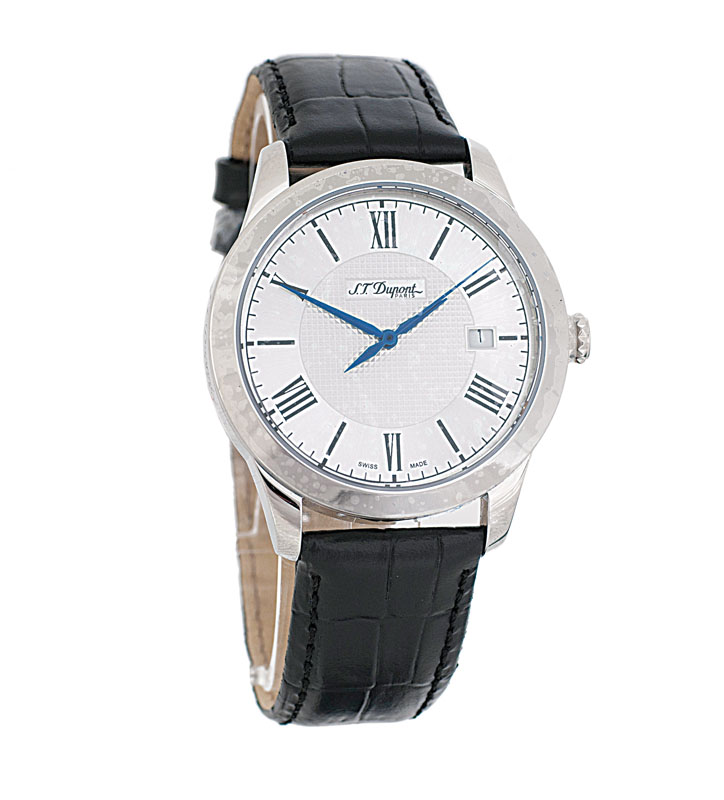 A gentlemens wristwatch by S.T. Dupont