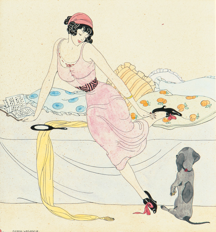 Lady with Dog