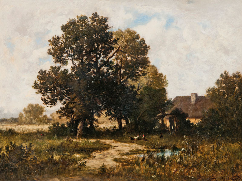 Gehöft in Barbizon