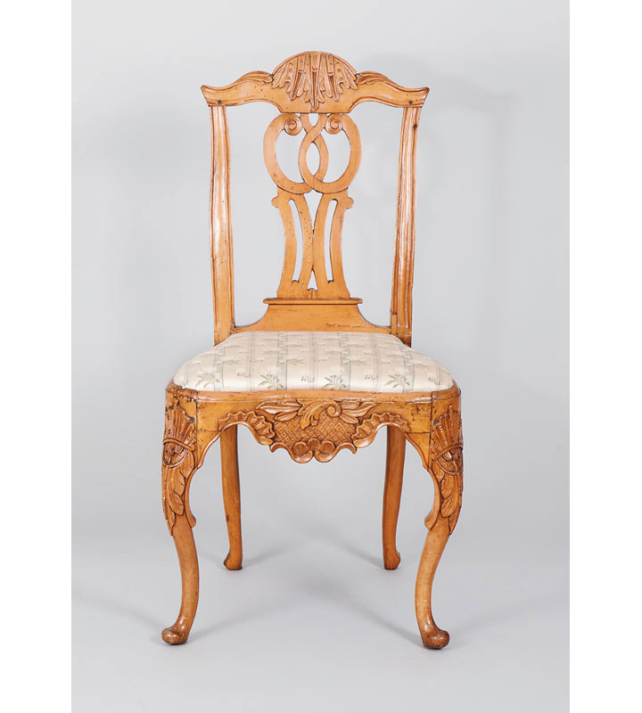 A rococo chair