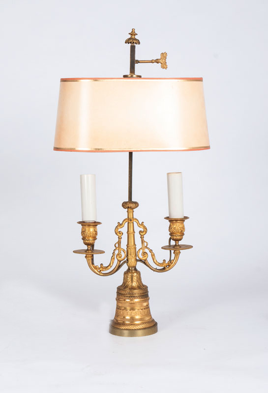 A Bouillotte lamp