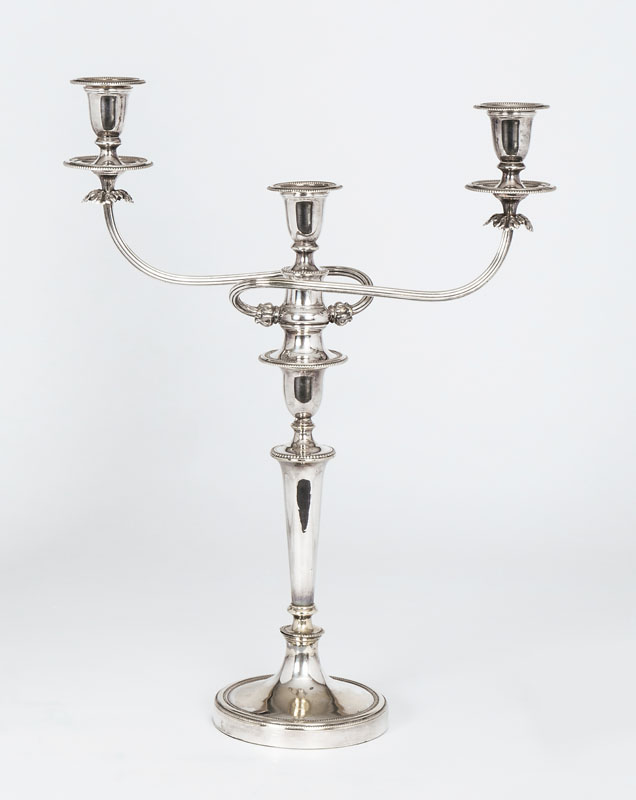 An opulent candelabra