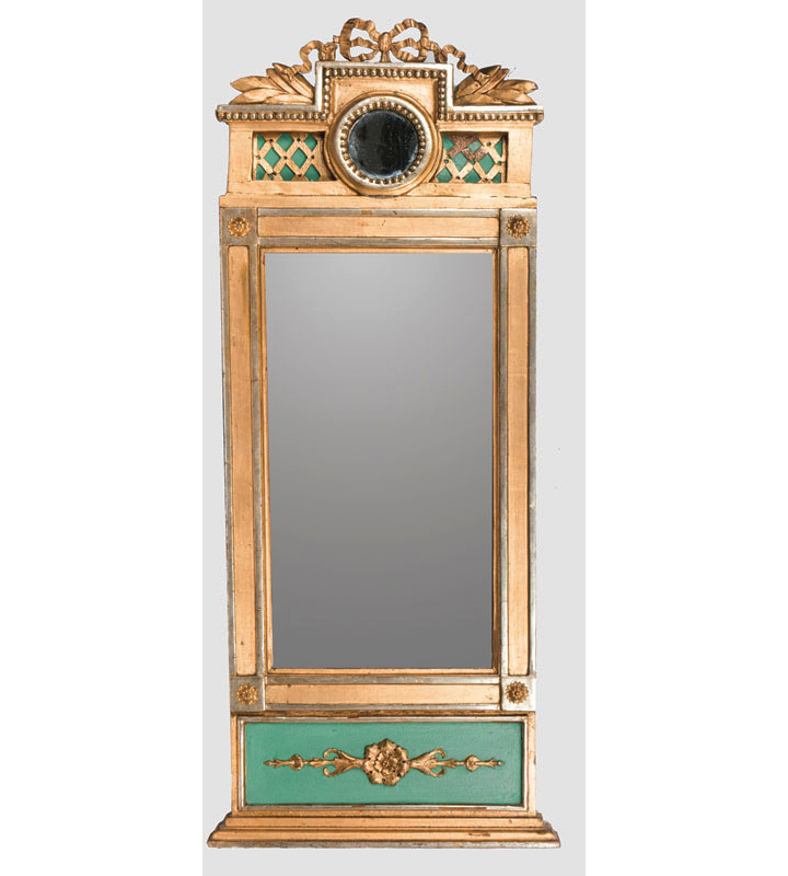 A Gustavian mirror