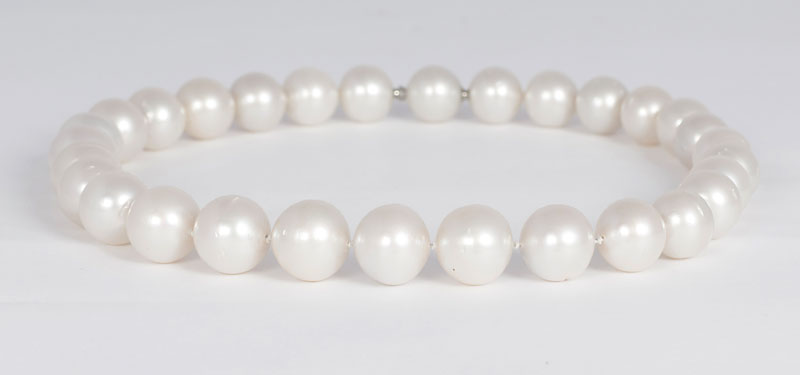 A Southsea pearl necklace