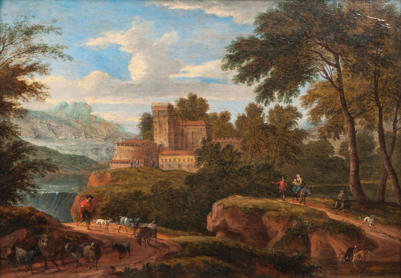 Mathys Schoevaerdts, zugeschr. - Südliche Landschaft Südliche Landschaft
