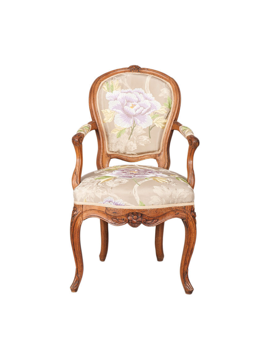 A  Rococo fauteuil