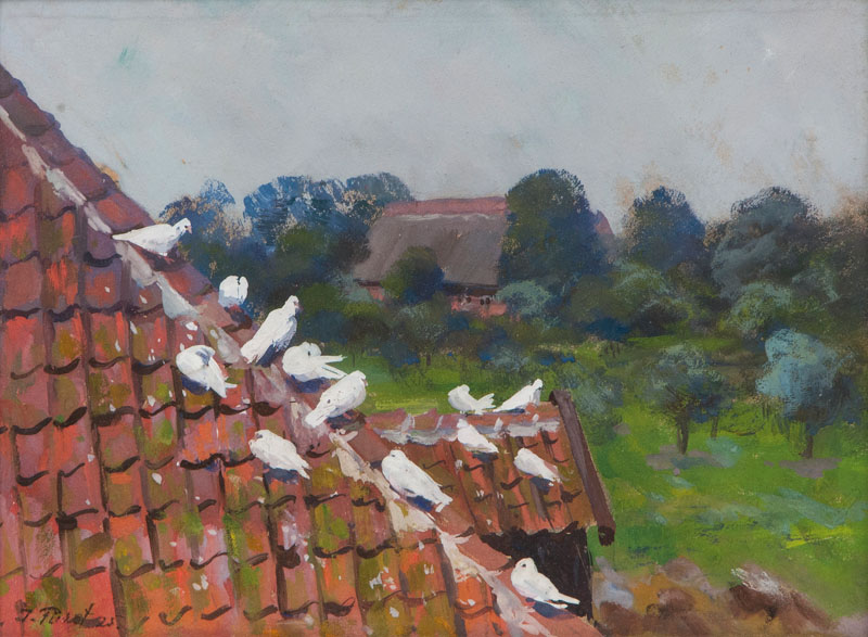 Pigeons on the Roof