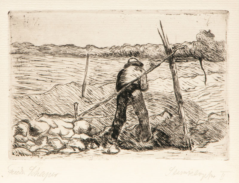 Five Etchings with North German Landscapes