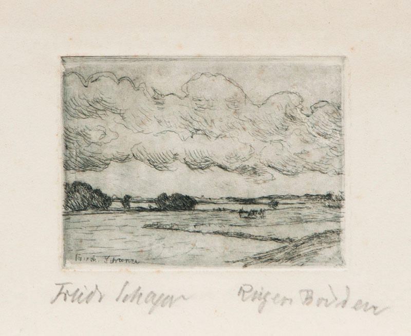 Five Etchings with North German Landscapes - image 2
