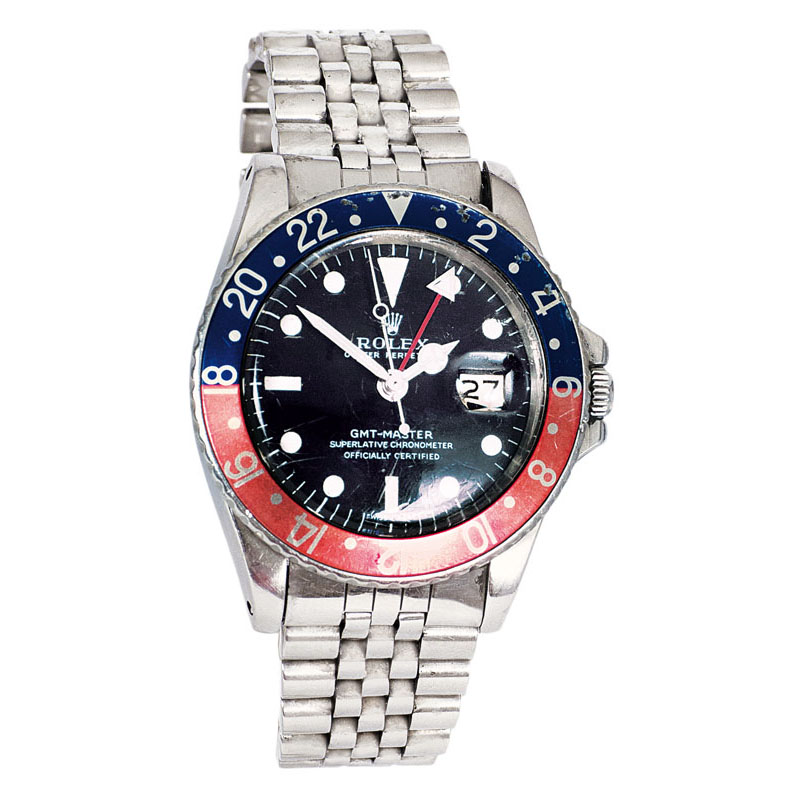 - A gentlemen's wrist watch 'Oyster Perpetual - GMT Master' by Rolex A gentlemen's wrist watch 'Oyster Perpetual - GMT Master' by Rolex