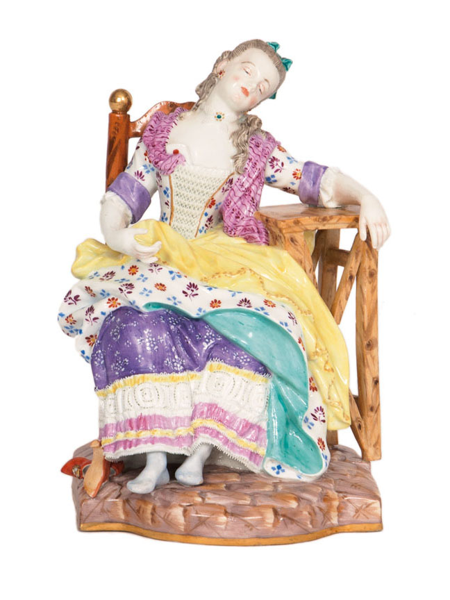 A figure 'Sleeping Louise'