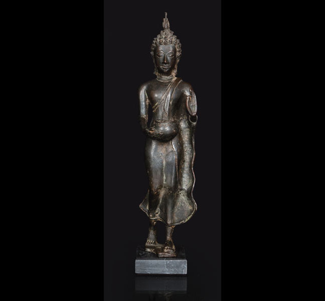 A bronze-buddha