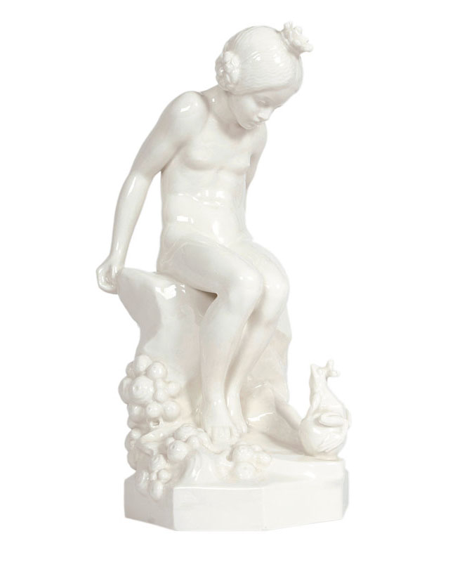 Bernhard Butzke - Jugendstil-Figur 'Der Froschkönig' Jugendstil-Figur 'Der Froschkönig'
