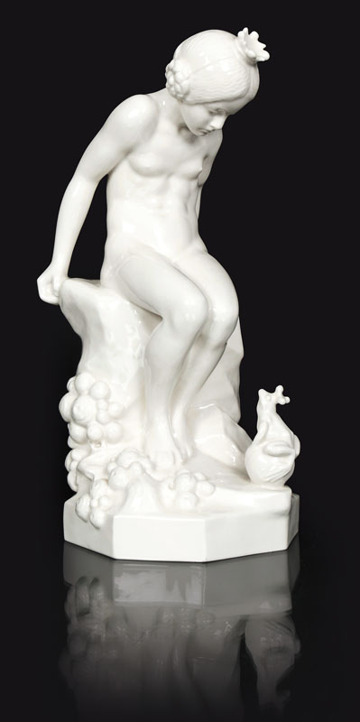 Jugendstil-Figur 'Der Froschkönig' - Bild 2