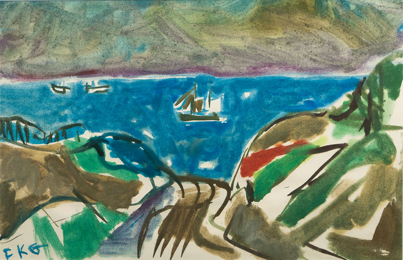 Friedrich Karl Gotsch - Baltic Sea Baltic Sea