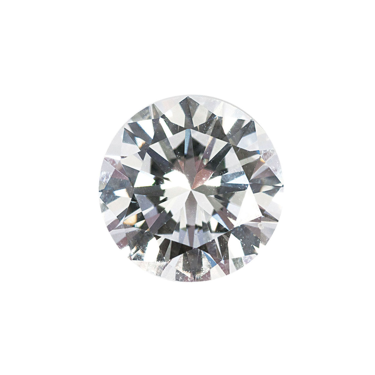 One loose diamond