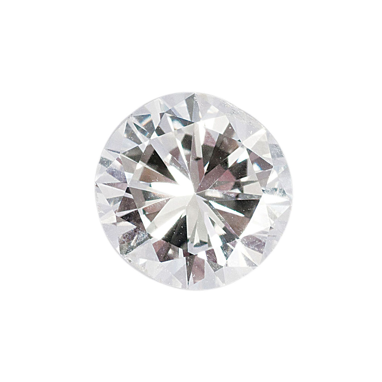 One loose diamond