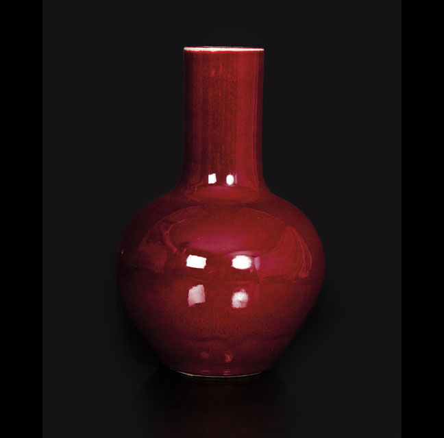 An impressive Sang-de-Boeuf vase