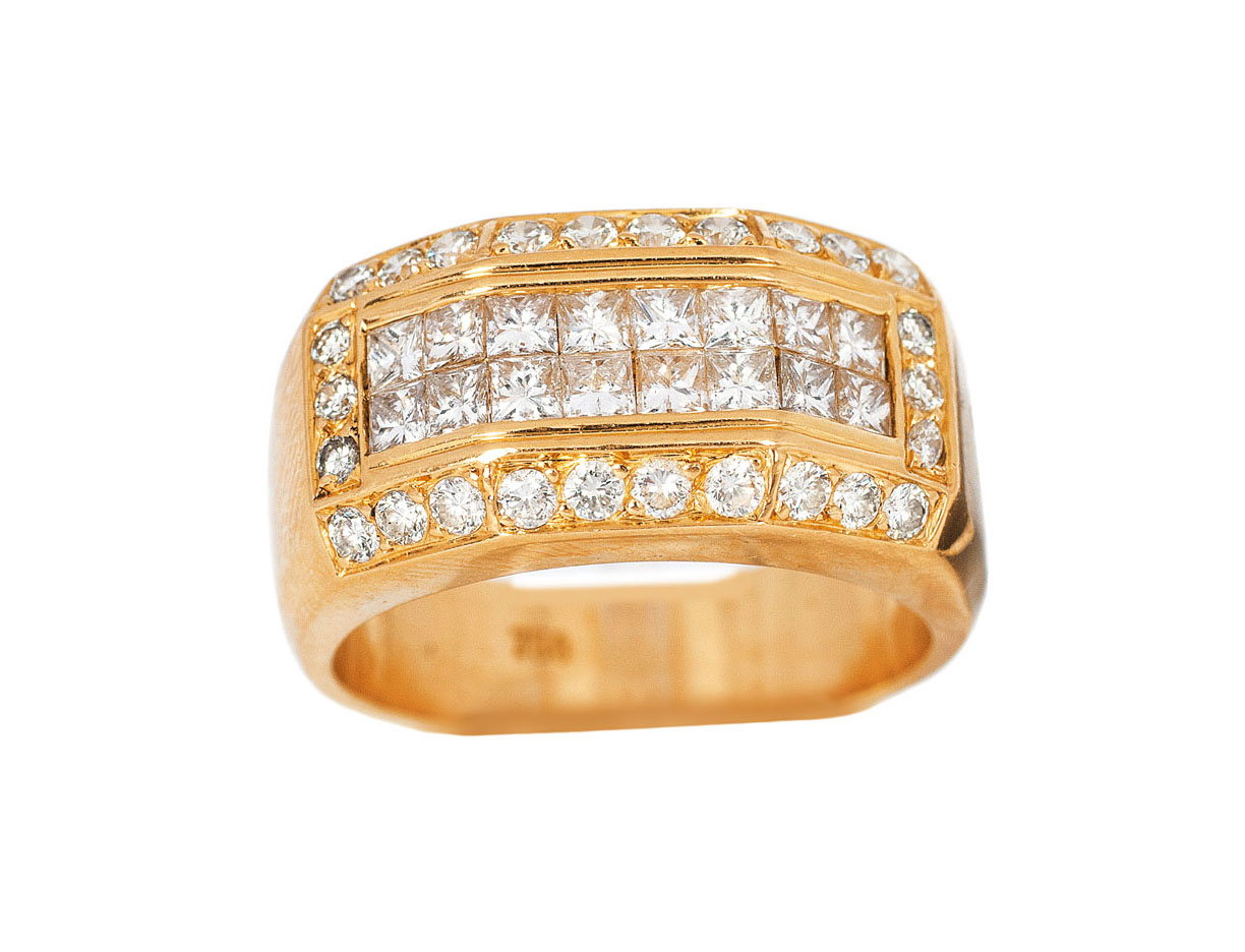 Brillant-Diamant-Bandring