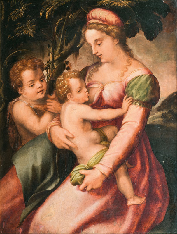 Madonna with Child and the Infant St. John