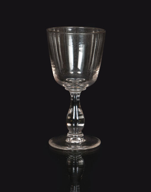 A Baroque goblet glass