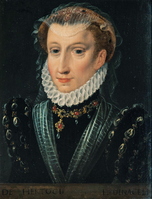 Paar Portraits, Philipp Wilhelm von Oranien und eine Dame - Bild 2